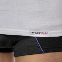 J.Press BASIC - 100% pamut férfi atléta - White