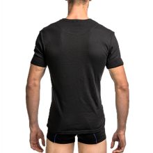 J.Press BASIC - 100% pamut férfi alsópóló - Black