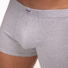 J.PRESS BASIC - bevarrt gumis pamut boxer - Grey