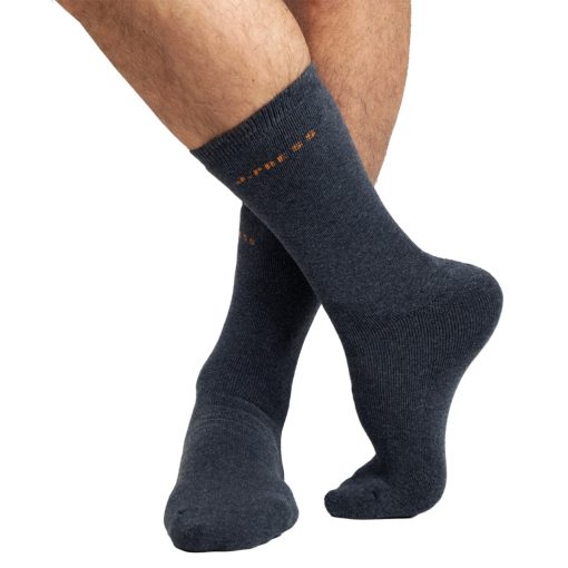 J.Press Férfi Thermo Teli Plüss Zokni - Grey