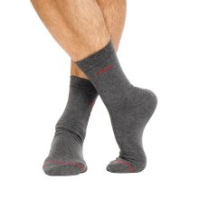 J.Press színes férfi öltönyzokni -  Grey/Red