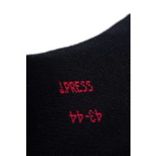 J.Press Férfi Zokni Káró Mintával -  Black/Berry