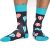 J. Press FUNNY Socks - férfi mintás pamut zokni - Navy