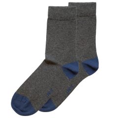 J.Press aprópöttyös pamut öltönyzokni -  Grey/Blue
