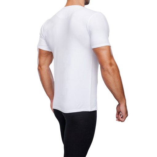 J.Press Férfi Alsó Póló Kerekített Kivágással - White