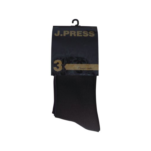 J. Press Bokazokni 3 Páras Csomagban - Black