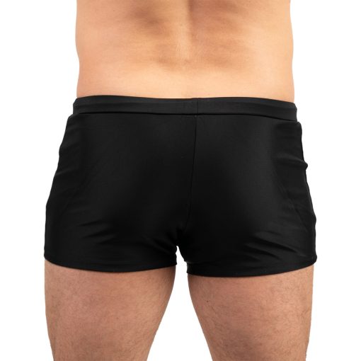 J.Press férfi megkötős úszó boxer úszósort - Black