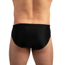 J.Press férfi megkötős úszó slip - Black