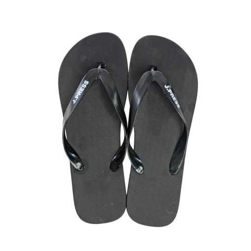 J.Press flip flop strandpapucs - Black
