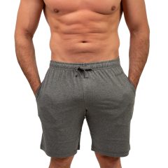 J.Press Férfi Rövid Melírszürke Pizsama Short - Grey