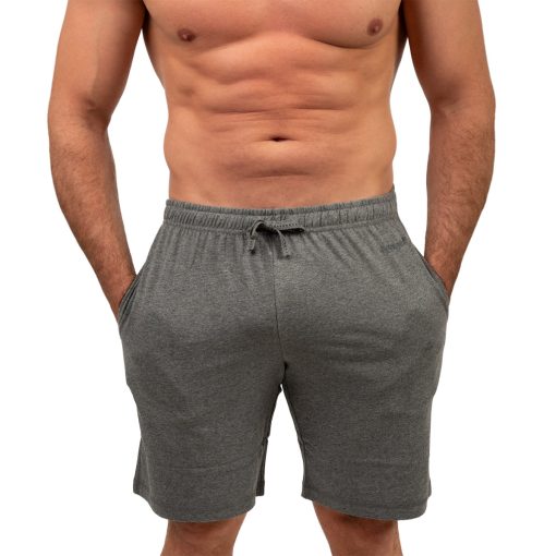 J.Press Férfi Rövid Melírszürke Pizsama Short - Grey