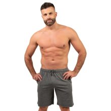 J.Press Férfi Rövid Melírszürke Pizsama Short - Grey