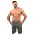J.Press Férfi Rövid Melírszürke Pizsama Short - Grey