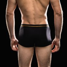  J.Press PRÉMIUM - Férfi bambusz boxer - Black