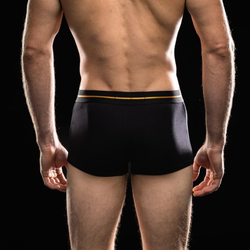  J.Press PRÉMIUM - Férfi bambusz boxer - Black