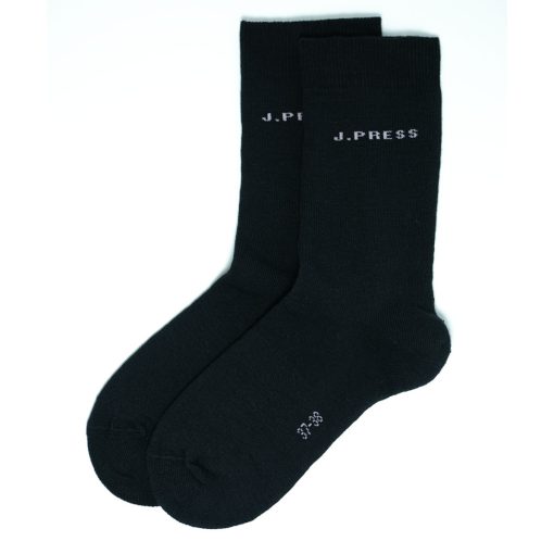 J. Press Női teliplüss thermo zokni - Black
