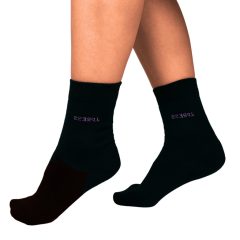 J. Press Női 100% pamut zokni - Black