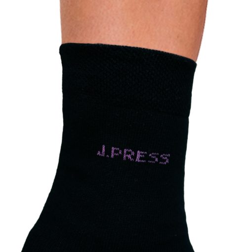 J. Press Női 100% pamut zokni - Black
