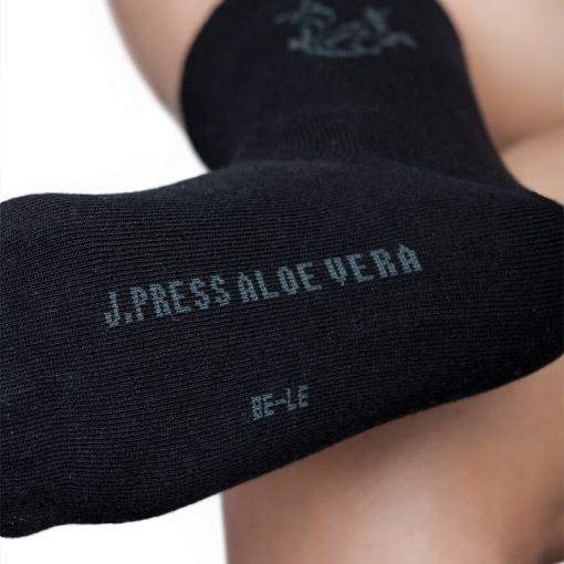 J. Press Aloe Vera Zokni Érzékeny Lábú Nőknek - Black