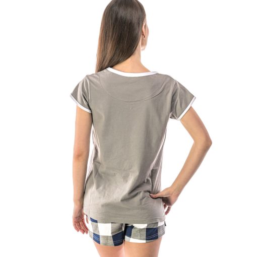 J.Press Női pamut pizsama szett -Yellow