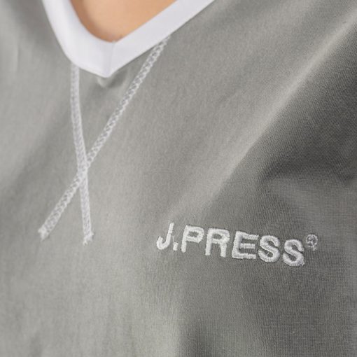 J.Press Női pamut pizsama szett -Yellow