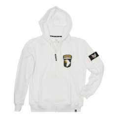 Airborne Zip Hoody - white