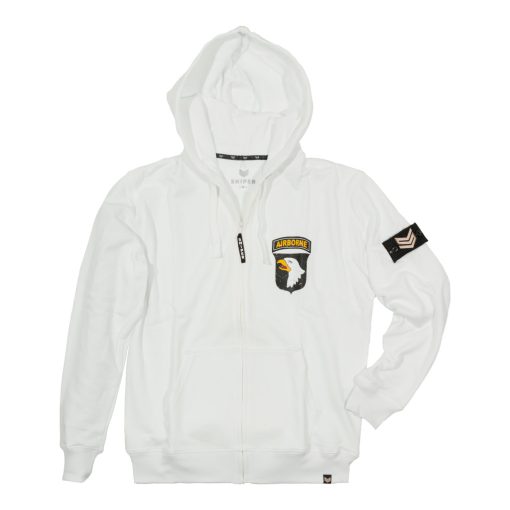 Airborne Zip Hoody - white