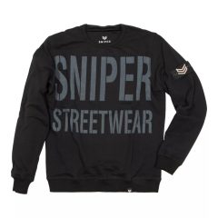 All Over Crew Neck - black