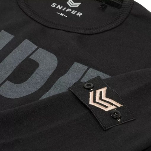 All Over Crew Neck - black