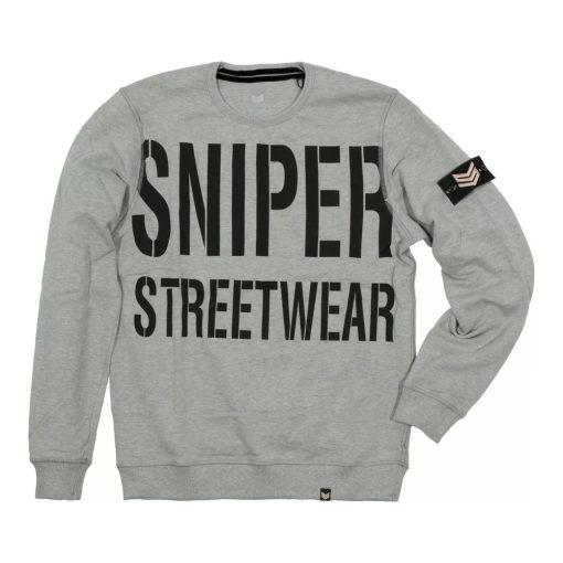 All Over Crew Neck - grey