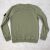 All Over Crew Neck - olive/white