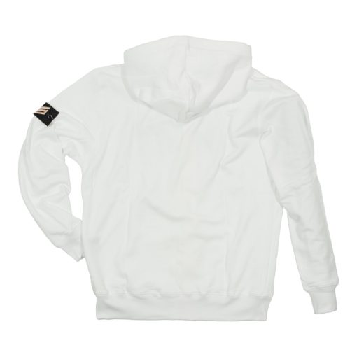 Army Zip Hoody - white
