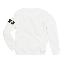 Big Logo Sweater - white
