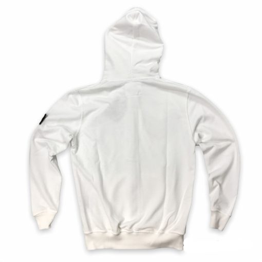 Logo Zip Hoody - white