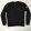 Rubber Logo Sweater - black