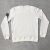 Rubber Logo Sweater - white