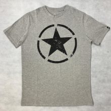 Star T - greyheather/black