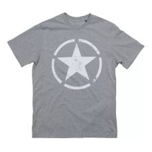 Star T - greyheather/white