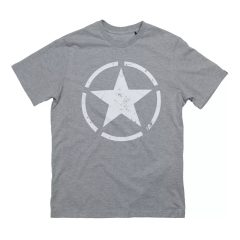 Star T - greyheather/white