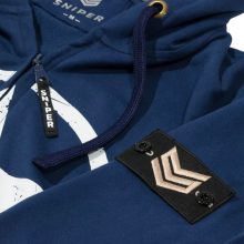 Star Zip Hoody - dark blue