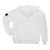 Star Zip Hoody - white