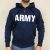 Army Zip Hoody - navy