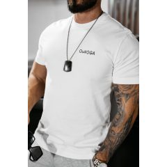 Olavoga Dark Mode rövid ujjú póló - White