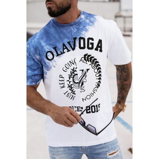 Olavoga Force póló - White/Blue