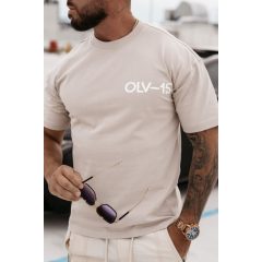Olavoga Scuplt póló - Beige