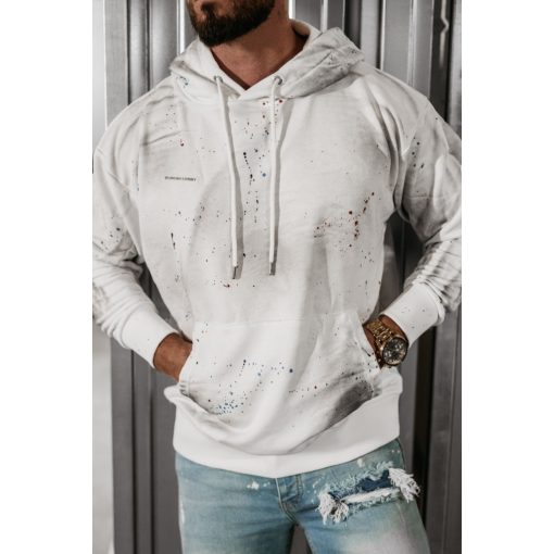 Olavoga Blade kapucnis pulóver - Beige