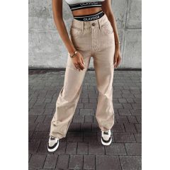Olavoga Devien farmernadrág - Beige