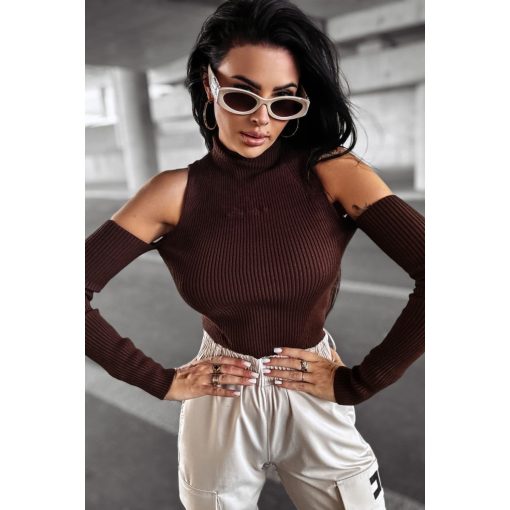 OlaVoga Flight top - Brown