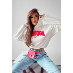 Olavoga Lissa pulóver - White