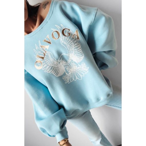 Olavoga Freedom pulóver - Light Blue